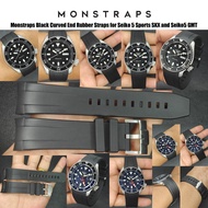 สายนาฬิกา สายยาง overwrist monstraps for seiko skx007 seiko 5 sports srpd seiko samurai