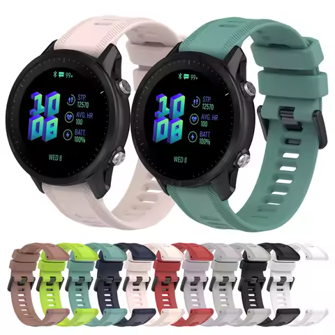 Silicone Band Straps For Garmin Forerunner 955 945 935 Fenix 5 Plus 6 Pro Sport Watchband Bracelet R