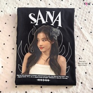 Twice ' Flame ' ver T-shirt | Nayeon tzuyu chaeyoung mina sana momo jeongyeon jihyo dahyun T-Shirt
