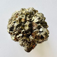 毬果黃鐵礦 銀3 原石礦標水晶 穩定招財 財富累積 金沙 愚人金