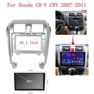 2 Din 10.1 Inch For Honda CR-V CRV 2007-2010 Car Radio Stereo Android MP5 Player Casing Frame 2Din H