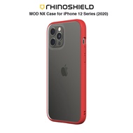 RhinoShield SG- MOD NX Series iPhone 12 mini 5.4" Case Customizable Shock Absorbent Phone Case With Transparent Back Cover