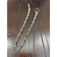 MAWAR Men's Wallet Chain with Rose Motif, Super Premium Mondial, Not Easy to Rust