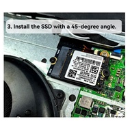 M.2 Wifi Adapter M.2 Wifi to Nvme SSD Adapter PCIe4.0 to M2 NGFF Key A+E Wifi Card Raiser for WiFi/W