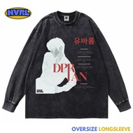 Oversized longsleeve dpr ian poster edition washed washing vintage tee