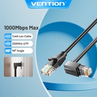 Vention Cat6A Ethernet Cable 3.8mm Slim Rotatable Patch Cord UTP High Speed RJ45 for PC Monitor