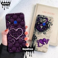 (RoyalCase) Softcase Type Vivo Y11/y12/y12i/y15/y17/y19/z1 Pro Case Motif L0ve Pro Camera