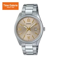 Casio General MTP-1302DD-9AV Silver Stainless Steel Band Men Watch