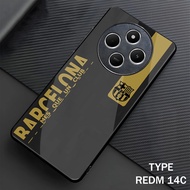 [M74] Redmi 14C Glitter Softcase - Redmi 14C Glass Case - Redmi 14C Glass Case - Redmi 14C Glossy Ca