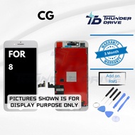 Thunder Drive Serasi Dengan ip 8 8Plus CG LCD Skrin Sentuh