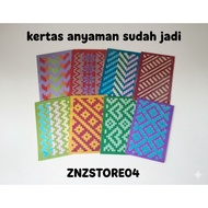 1 sheet of woven art paper a4 130gsm
