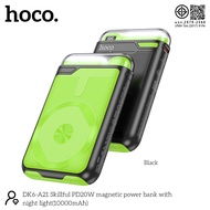 HOCO DK6-A21 แบตสำรอง ชาร์จไร้สาย 10000mAh ชาร์จเร็ว PD 20W + QC 3.0 พร้อมไฟฉาย ใช้บนเครื่องบินได้ พ