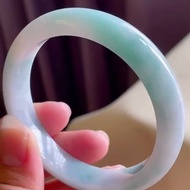 冰種 天然翡翠 緬甸 A玉 玉鐲 • 糯冰種翡翠福鐲