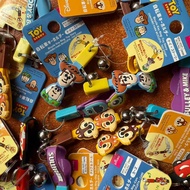 Bicycle Keychain Disney Classic Character Pendant Chip 'n' Dale McQueen Monsters University Toy Stor