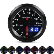 Dynoracing Dual Display 52MM 7 Colors Exhaust Gas Temp Gauge 300-1300 Celsius EGT EXT Gauge with ste