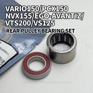 HONDA VARIO150 / PCX150 / NVX155 / EGO-AVANTIZ / VTS200 / VS125 REAR PULLEY BEARING SET VARIO PCX NV