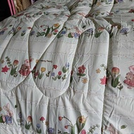 Cadar &amp; Selimut Flower Rabbit Bedsheet &amp;Comforter Set Single /Super Single 3in1