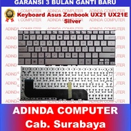 Asus Zenbook UX21 UX21E Silver Keyboard