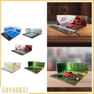 [Lovoski1] 1:64 Parking Lot Underground Garage Nonslip Layout Diecast Car Garage Model