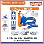 Genuine WADFOW WGU4B06 3-in-1 stapler set 4-14mm