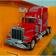 MERAH Welly Super Haulier Peterbilt 379 Red Diecast New Not Used Complete