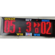 Badminton scoreboard - digital volleyball Badminton scoreboard volleyball volleyball scoreboard 1 YE