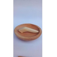 KAYU Hjp09 Large Wooden Mortar 1 set diameter 25/mahogany Mortar Pestle/jumbo Wood Pulverize/Wood Wet Mortar.,.,