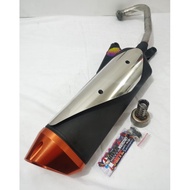 MTRT EVO 3 PIPE WITH SILENCER 160CC UP MIO/SPORTY/AMORE