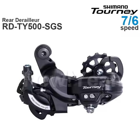 SHIMANO TOURNEY TY Long Cage Rear Derailleur RD-TY500-SGS 6/7-speed Original Parts