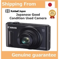 [Japan Used Camera] Canon Digital Camera PowerShot SX610 HS Black Optical 18x Zoom PSSX610HS (BK)