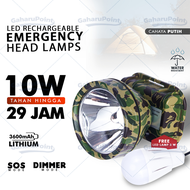 Senter Kepala LED 100W Headlamp Lampu Kepala Super Terang Outdoor Charger Cas Anti Air Waterproof /S