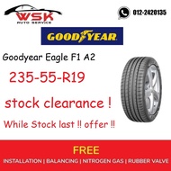 ( 235-55-R19 ) GOODYEAR EAGLE F1 AYSMETRIC 2  ( YEAR 2018 ) ( NEW TYRE  ) FREE INSTALLTION 