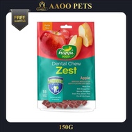 [AAOO Pets] Happi Doggy Zest Apple - Dental Chew / Dog Treats (150G)