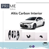 Toyota Altis 2019-2023 E210 Carbon Interior Accessories Cover