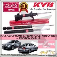 KAYABA KYB EXCEL G Proton Waja Gas Shock Strut Absorber ( FRONT 2PCS + REAR 2PCS = SET 4PCS )