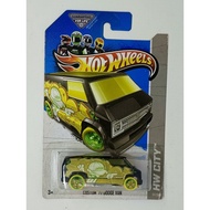 HOTWHEELS CUSTOM 77 DODGE VAN - TH REG 2013