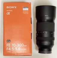 Sony FE 70-300mm F4.5-5.6 G OSS 鏡頭，行貨有單有保到2026年8月