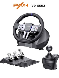 PXN V9 Gen2 / PXN V10 Racing Wheel ชุดจอยพวงมาลัยพร้อมเกียร์ รองรับ PC PS4 Xbox one Xbox Series X