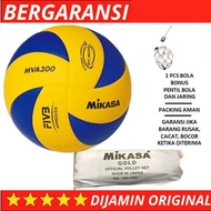 FLASHSALE !! bola voli mikasa MVA 300 original asli net Voli Mikasa Original - bola voli empuk - bol