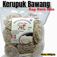 Kerupuk Bawang Mentah Cap Kera Mas Khas Malang Murah 400grm krupuk bawang