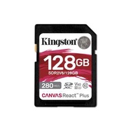 KINGSTON Canvas React Plus V60 SD 記憶卡 128GB