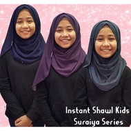 BUTIK PAPILIO Kids Instant Shawl Tudung Sarung - Kids Suraiya Series