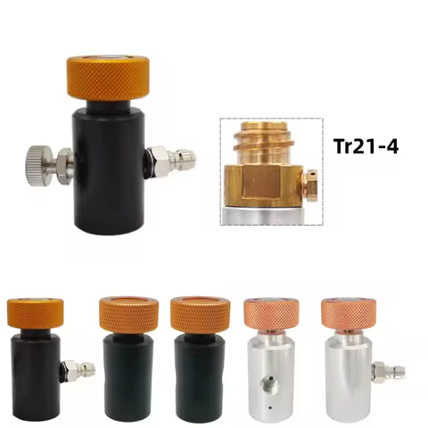 Tank/Cylinder Fill Station On/Off Aadaptor Tr21-4 Thread Refill Adapter For Sodastream Quick Chargin