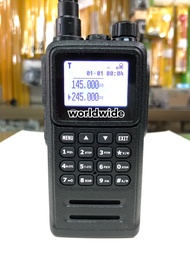 วิทยุสื่อสาร รุ่น Xir860 (กันน้ำ IP66) 2 ย่าน 2 บรรทัด ระบบ VHF/FM 245MHz / 138-174MHz
