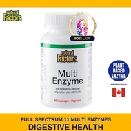 natural Factors Multi Enzyme 100% Plant-Based (90 veg caps)