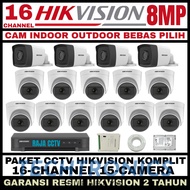 Techtronics | Hikvision 8MP 16 Channel 15 Camera Ultra HD CCTV Camera Package