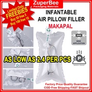 100pcs Pack Air Filler Pillow Inflatable Buffer Bag Bubble Inflatable Air Bag air filled buffer bags