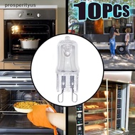 [Prs] 10Pcs Oven Light Bulb G9 High Temperature Bulb Steamer Light 25w 28w 40w 60w [DDD]