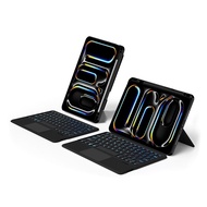 AJIUYU | AJIUYU iPad Keyboard For iPad Pro 11 (M4) 2024 11 Inch A2836 A2837 Case Magic Smart Keyboar