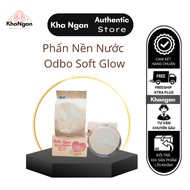 Cushion / Odbo Soft Glow Cushion Spf 50 +Pa + + Gold 50 + Smooth Texture 2-Core Water Powder